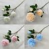 Artificial Rhododendron Flower Wedding Hotel Restaurant Desktop Decoration
