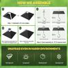 Bird Feeder Rod Wrap Around Protective Shield Bird Feeder Rod Bird Food-Guard Squirrels Baffle