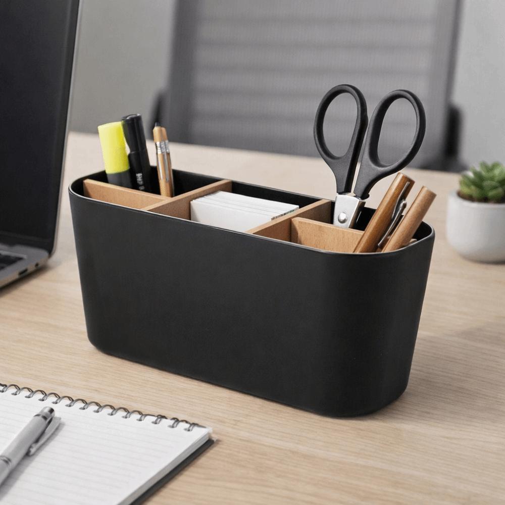 Save Space Toothbrush Holder Detachable Makeup Brush Organizer Desktop Storage Box  Bedroom