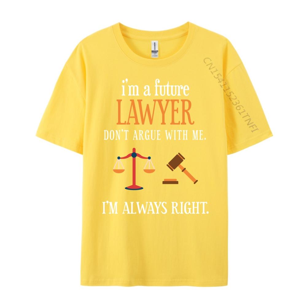 Funny Lawyer Future Law School Student Attorney Esq Vintage T Shirt Men Camisas De Hombre