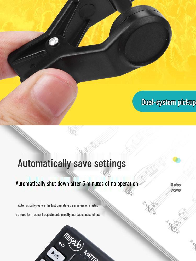 Little Angel Miaoshiduo Tuner and Metronome for Brass and Woodwind Instruments