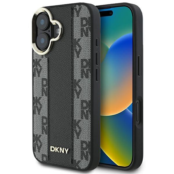Dkny Dkhmp16Spcpvslk Iphone 166.1 Czarny/Black Hardcase Checkered Pattern Magsafe