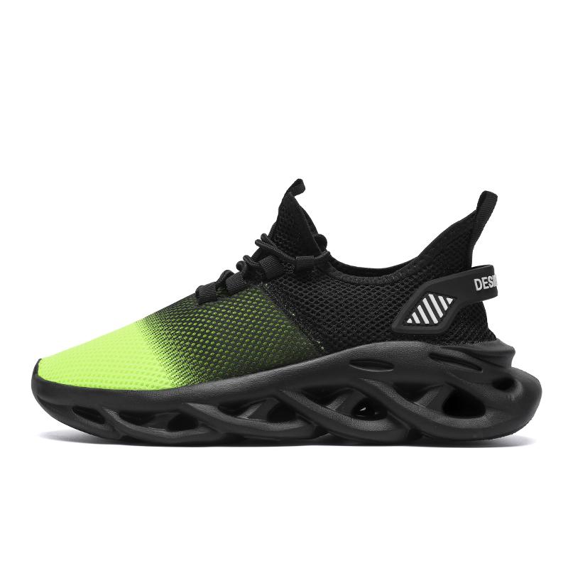 

Повседневная Высококачественная Спортивная Легкая Мужская Повседневная Дышащая Обувь с Сочетанием Цветов Мужская для Бега Ходьбы Модная 46