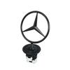 Hood Grille Chrome Star Emblem Logo Mounted Star Front Hood Ornament For Mercedes Benz W204 W205 W203 W211 W212 W213 W201 W210