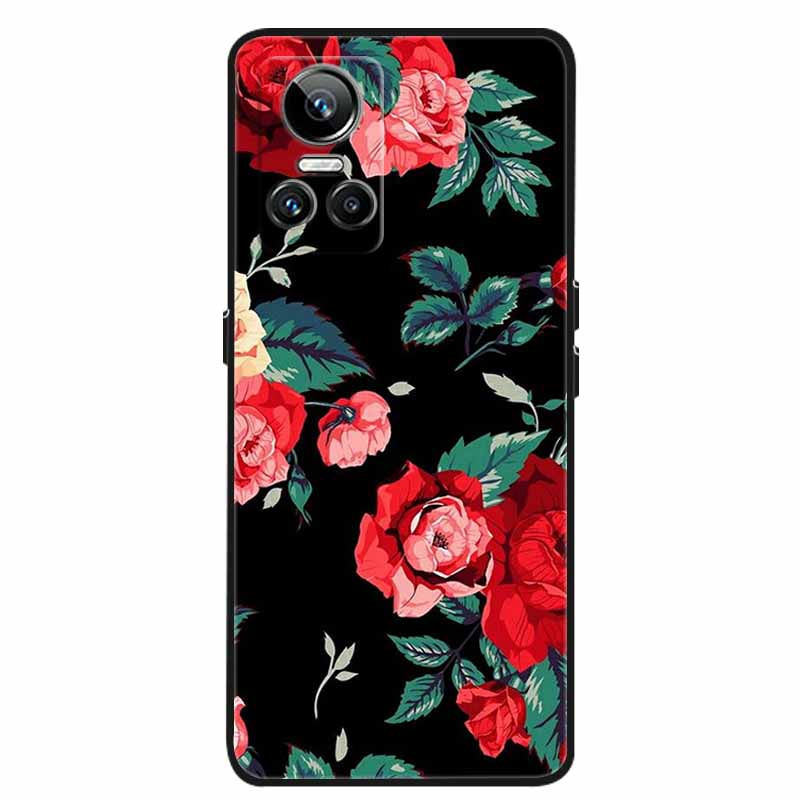 For Realme GT Neo3 5G Case Silicone Soft Wolf Lion Funda Coque for Realme GT Neo 3 Protective Bag GT Neo3 150W Phone Covers Capa