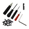 Portable Tire Repair Kit Premium Lightweight Fast Effective Tyre Patch Tool for Car Motorcycle Tire Puncture Emergency