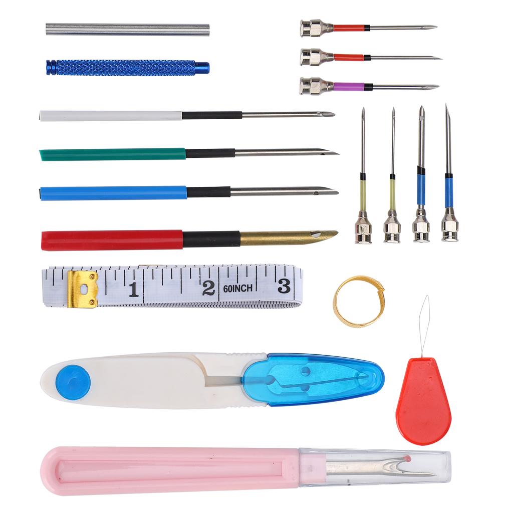 Professional Punch Needle Knitting Embroidery Pen Set for Sewing Felting DIY Craft Handwork