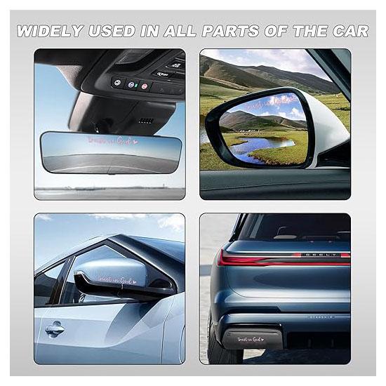 Rearview mirror decals, car vinyl rearview mirror decoration stickers