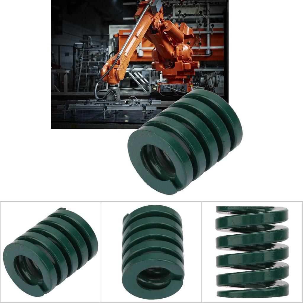 2pcs OD 25mm ID 12.5mm Heavy Load Mould Die Spring Green (TH25*50mm)