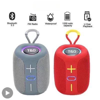 Small Handheld Speaker Bluetooth Portable Sound Box Music Wireless Subwoofer Mini Radio FM Woofer Bass Computer PC TV Small Audio