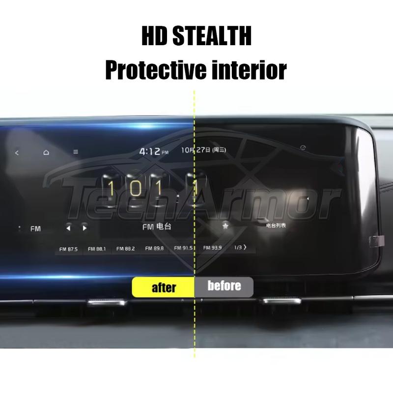 Car Interior TPU Protector Anti-scratch Film For Kia Carnival Sedona KA4 21-23 Auto Protective Transparent Stickers Accessories