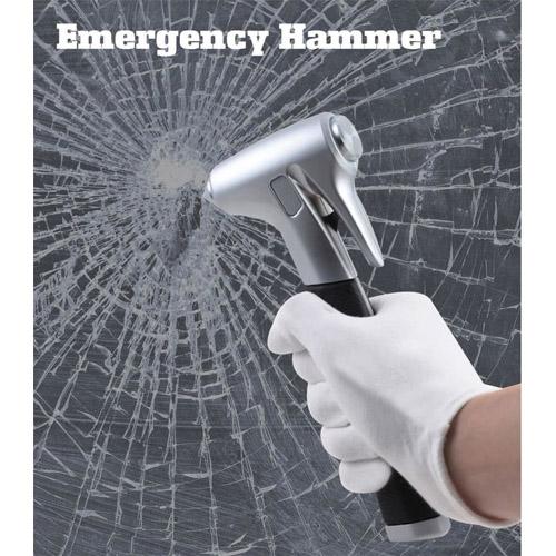 Gdesign Emergency Hammer with LED Flashlight