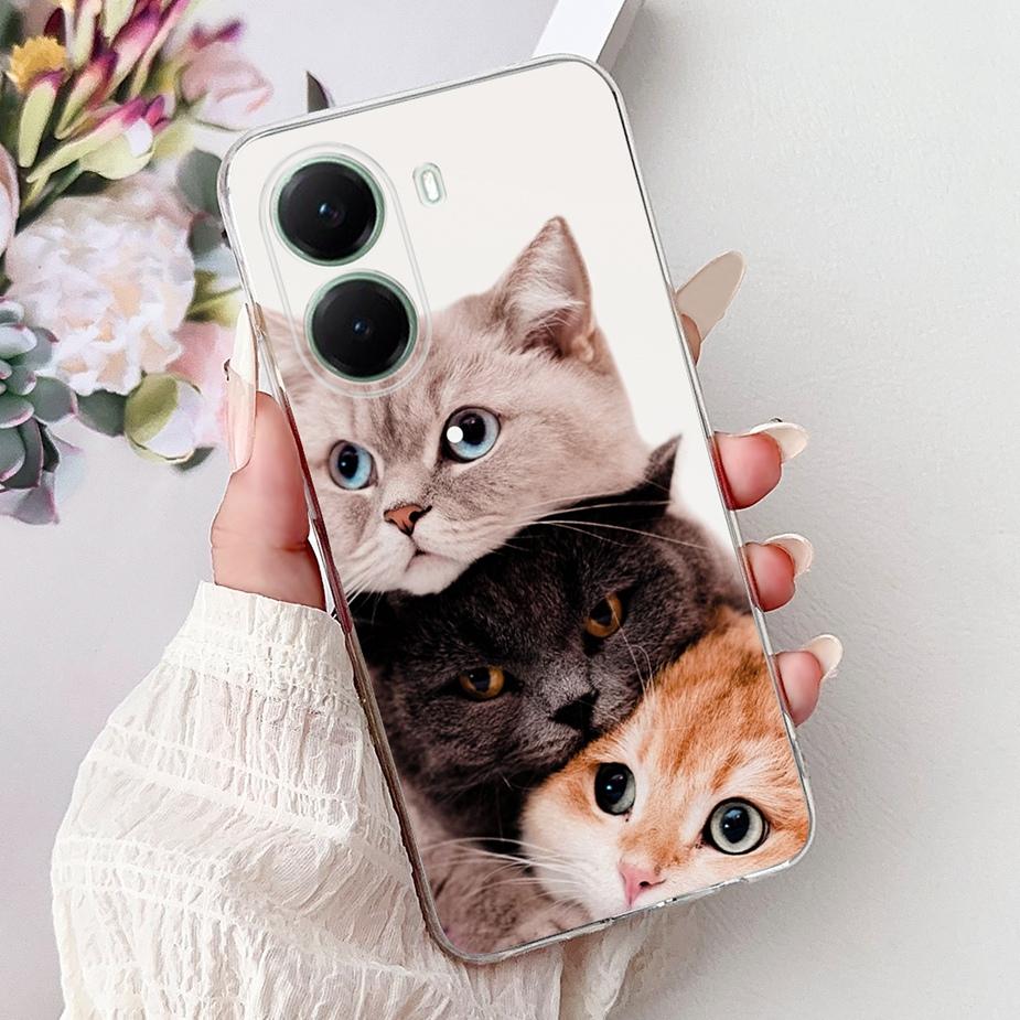 For Xiaomi Poco X7 Pro 5G Case Stylish Painted Cover Clear Silicone Phone Case For Xiaomi Poco X7 PocoX7 Pro X7Pro 5G Soft Shell