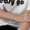 Glossy pull bracelet Women's simple style design sense Student bracelet Temperament Advanced sense bracelet
