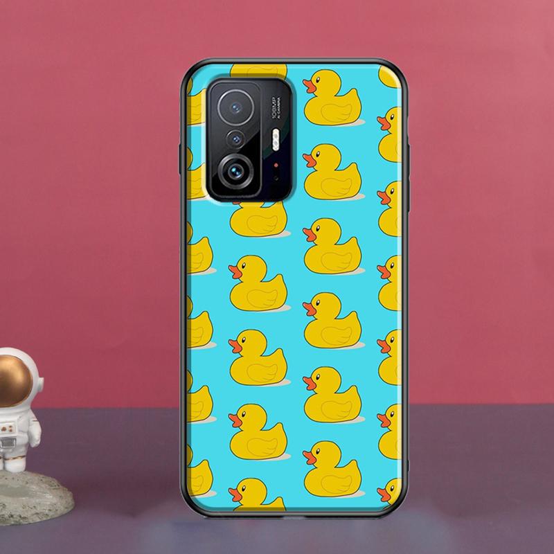 Yellow Duck For POCO X5 X3 F5 Pro X4 F4 GT M5s C40 F3 Case For Xiaomi 13 Lite 12 11T 12T Pro 12X Cover