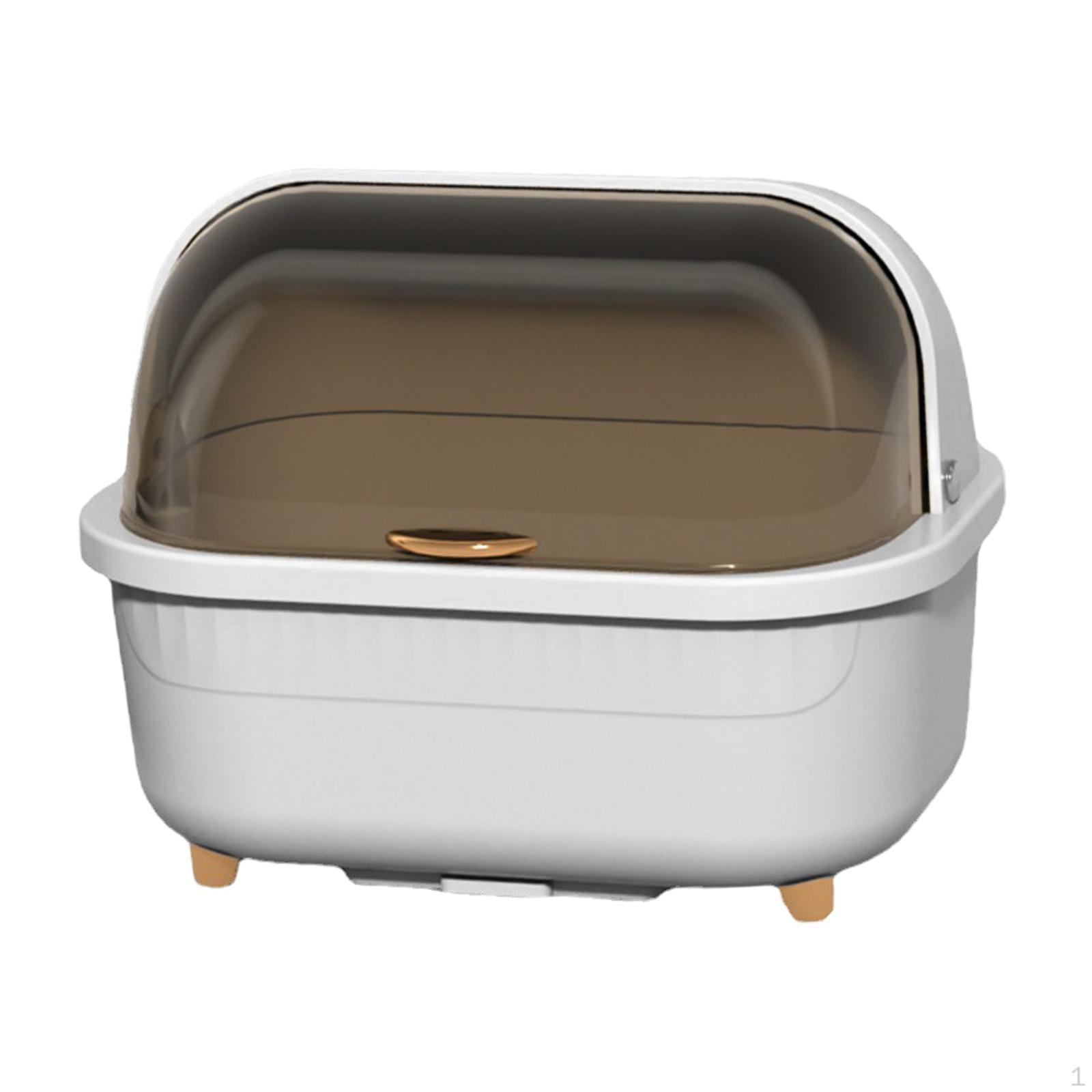 Сушилка для посуды, миска, столовые приборы, ложки, гостиничные тарелки белый