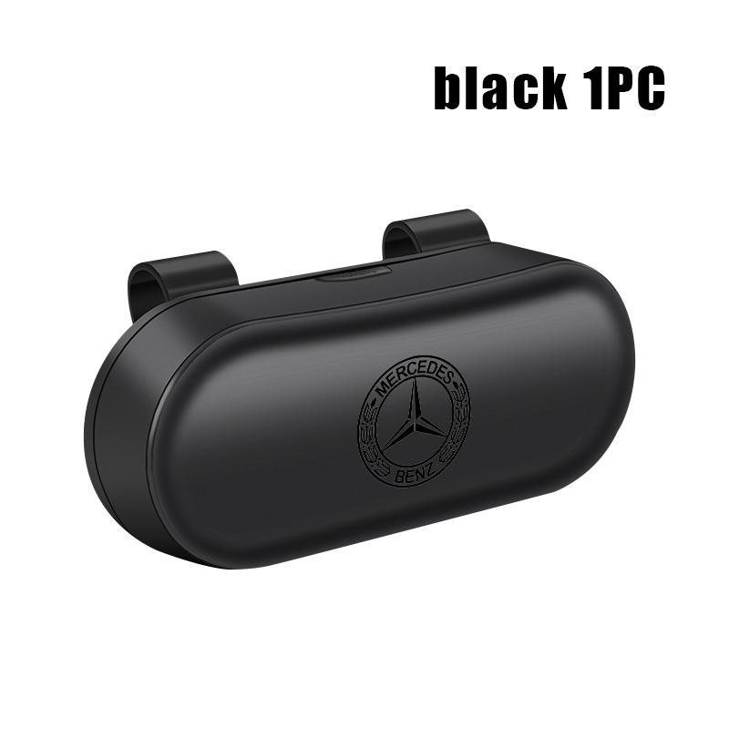 Car Glasses Box Portable Sunglasses Holder Eyeglass Case For Benz AMG VIANO GLB GLC W108 W124 W126 W169 W176 GLE GLK ZM1