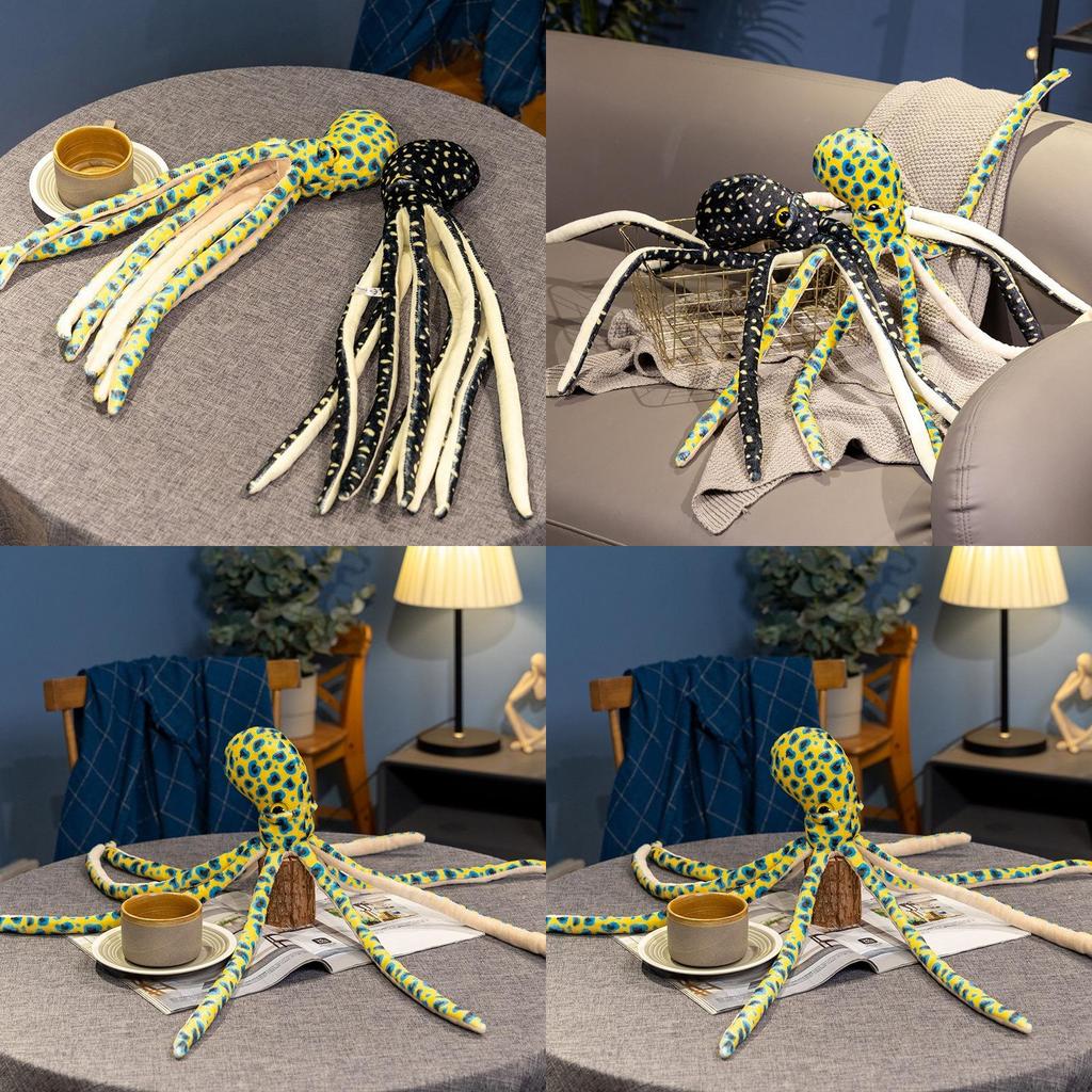 Ozeanleben Plüschkrake Stofftier mit PP-Baumwollfüllung für Kinderzimmerdekoration