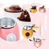 Conjunto de Fondue Derretido, Panela Elétrica para Derreter Chocolate, Fondue de Chocolate, Chocolate ao Leite, Queijo, Manteiga, Aquecedor de Doces