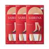 SABRINA Foot Secure and Layered 3-Pair Covers,