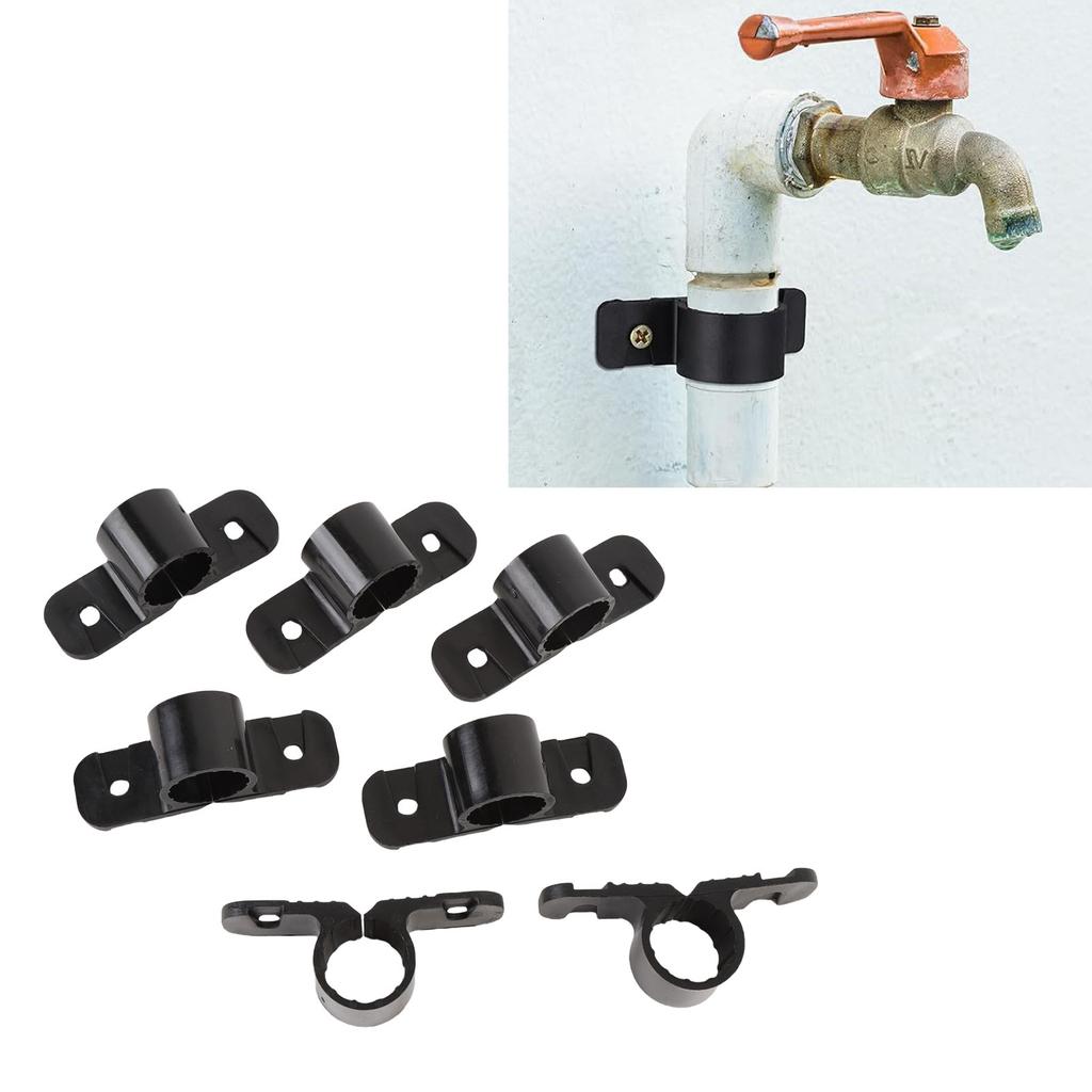 50 Set Upphängningsklämma Verktyg Plast med Kugg för Slang Pex Koppar CPVC Rörklämmor