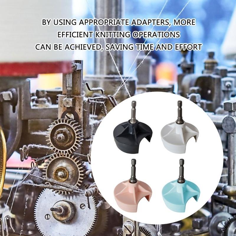 4 st sticknings- och virkmaskinsadapter Stickmaskinsadapter Praktiskt stickverktyg för grannar X3UC