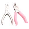 Handheld Metal Punch Pliers for Round Hole Paper Perforation and Perler Beads Binding.