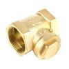 DN40 Female Thread Brass NOn Return Swing Check Valve 232PSI Prevent Water Backflow
