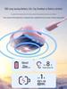 Air39 Transparent Wireless Bluetooth Earbuds with Digital Display, Dual Stereo, Long Battery Life, Ideal for Gaming