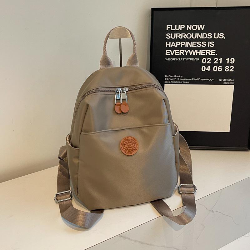 Korean Style Waterproof Nylon Backpack for Women - Large Capacity Commuter and Mummy Bag