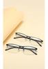 2/3PCS  New Metal Half Frame Anti Blue Light Presbyopia Glasses Business Lightweight Reading Presbyopia Glasses 8057
