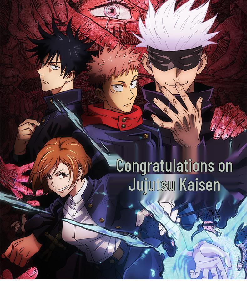 Jujutsu Kaisen Cosplay-kostymer: Gojo, Yuji, Megumi, Toge, Nobara Tilgjengelig