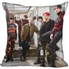 P1Harmony KPOP Cushion Cover Polyester Throw Pillow Case Super Soft Satin Fabric Cushion Cover Festive Home Decorative Cushions