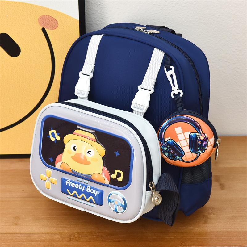 School Bag Small and Medium Class Baby Cartoon Backpack Lightweight Versatile Cute Children's Bag