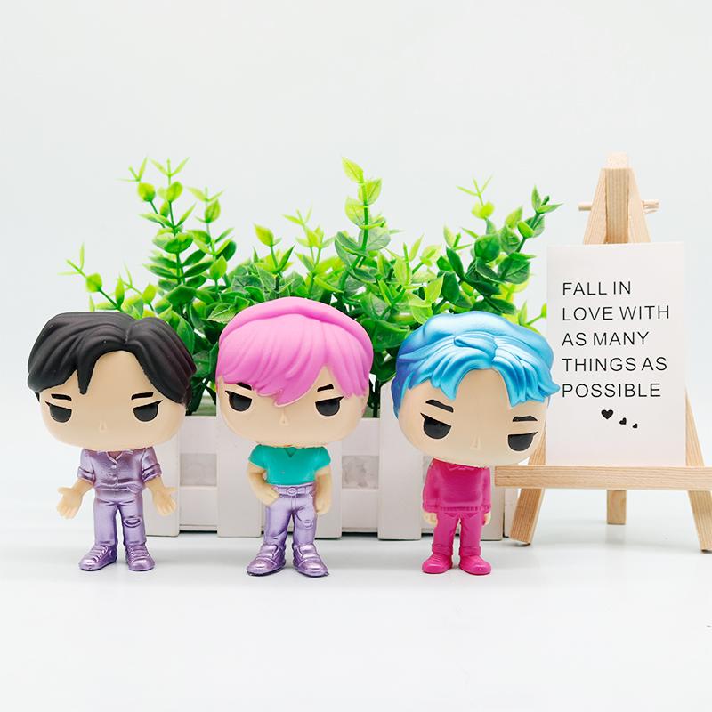 10pcs Kpop Demon Hunters Figure Pvc Model Anime Figurine Collection Statue Desk Decoration Dolls Children Toys Halloween