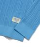 COVERNAT WOMAN Sheer Hoodie Knit Blue