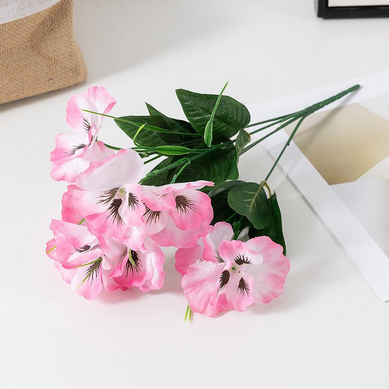 Iris Fringed Simulation Flower Home Living Room Decoration Fake Ornaments Flower