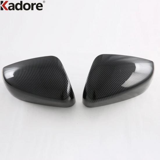 For Subaru Forester 2025 2026 Carbon Fiber Rearview Mirror Cover Trim Side Wing Mirrors Cap Frame Overlay Car Accessories