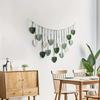 Boho Chic Rattan Wall Hanging Decor - Lightweight, Durable Polyester, Ideal for Bedroom & Living Room Boho Home Styling, Boho Home Decor