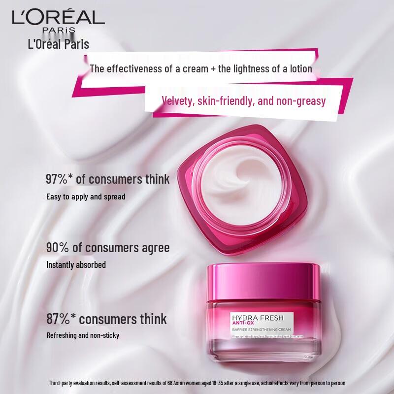 L'Oreal Hydra Fresh Grape Seed Fortifying Repair Face Cream
