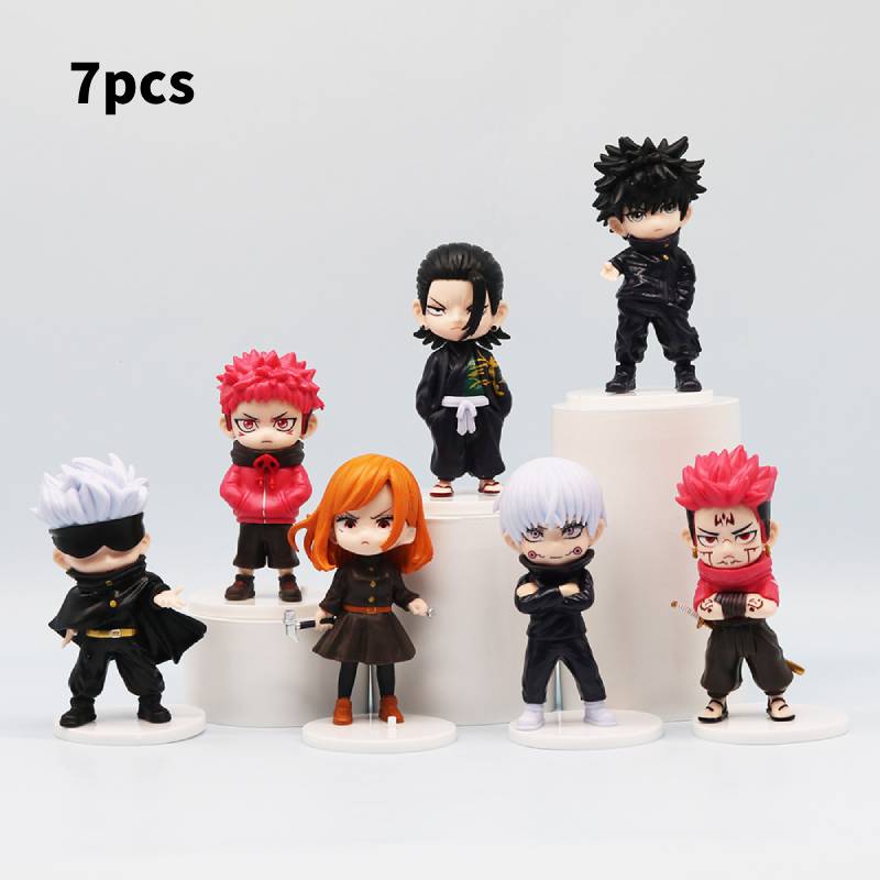

Action Jujutsu Kaisen Figure Model Doll Cute Desktop Car Decoration Ornaments