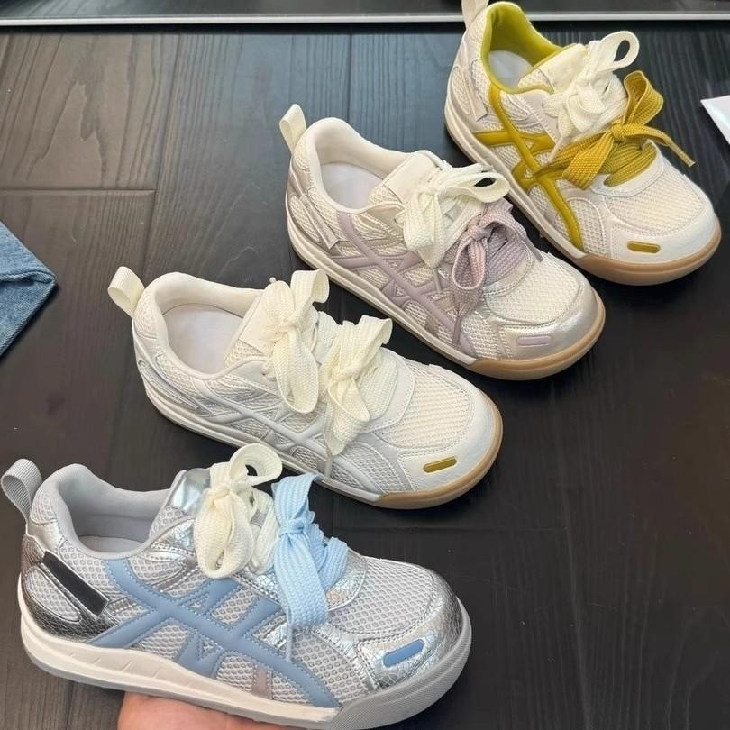 Populární německé tréninkové boty s tlustou podrážkou 2025 jaro a léto nové zvyšující retro ležérní všestranné měkká podrážka lehké a pohodlné Forrest Gump s