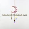 Sun Catcher Crystal Wind Chime: Raw Stone Pendant Ornament for Garden Decor