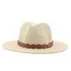 Classic for ethnic style big edge straw hat European and American cowboy style straw hat outdoor leisure jue style wind sunscreen hat