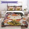 Lucky Cat Pattern Bedding,Quilt Set Quilt Cover Pillowcase Home Birthday Gift (1*duvet cover+2*pillowcase,without core)ZSJT0917220