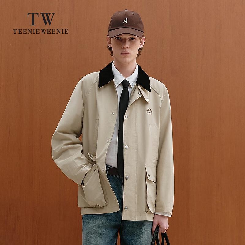 Teenie Weenie Men's Trendy Lapel Workwear Jacket