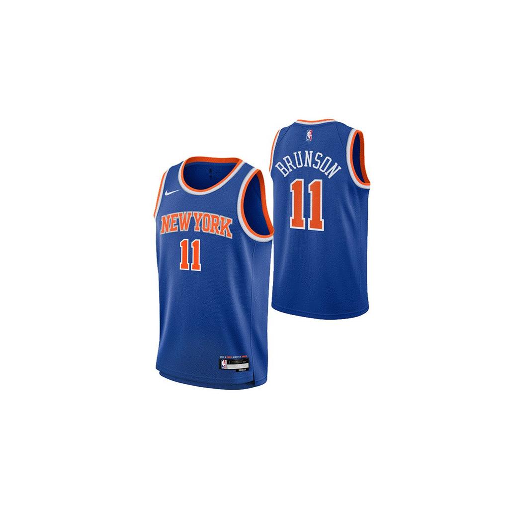 Nike X NBA Basketball Trikot New York Knicks Brunson 11 Jugend Sport Atmungsaktives Kinder Trikot 3Z2B7BX2P00-NYKJB