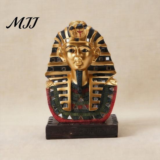 Classic Egyptian Culture Souvenir Sphinx Statue Resin Ornament, Retro Ancient Figurine, Stable Base Figurine for Office Artistic Sculpture, Miniatures
