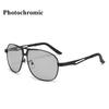 Sunglasses for Men Aviator Polarized or Photochromic  UV Protection Military Style Metal Mirror Sun Glasses