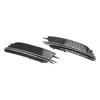2PCS Front Fog Light Cover Bezel Grill Grille Fit A6 4G C7 2012-2015